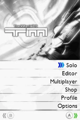 TrackMania DS (USA) (En,Fr,Es) screen shot title